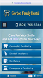 Mobile Screenshot of gordonfamilydental.com